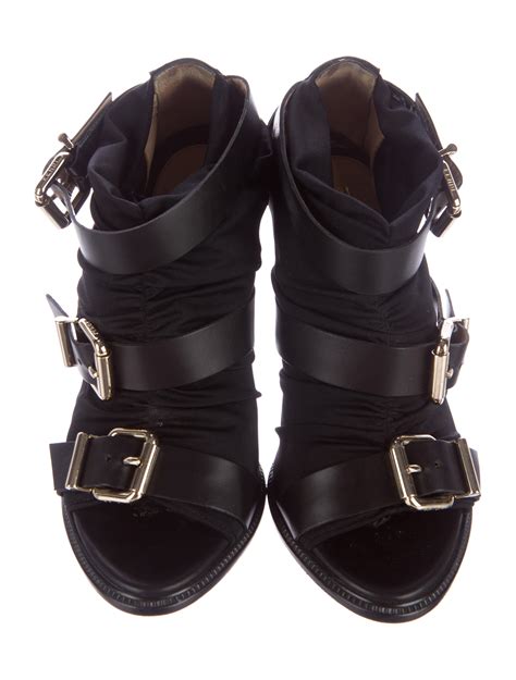 fendi brown platform buckle booties|Fendi Women's Designer Booties .